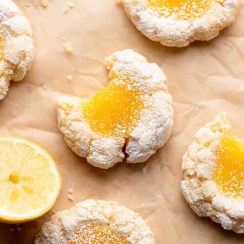 Easy Lemon Bar Cookies Cambrea Bakes