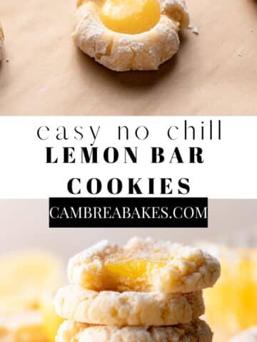 lemon bar cookies on parchment.