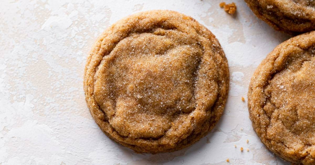 Chewy Pumpkin Snickerdoodle Cookies Cambrea Bakes