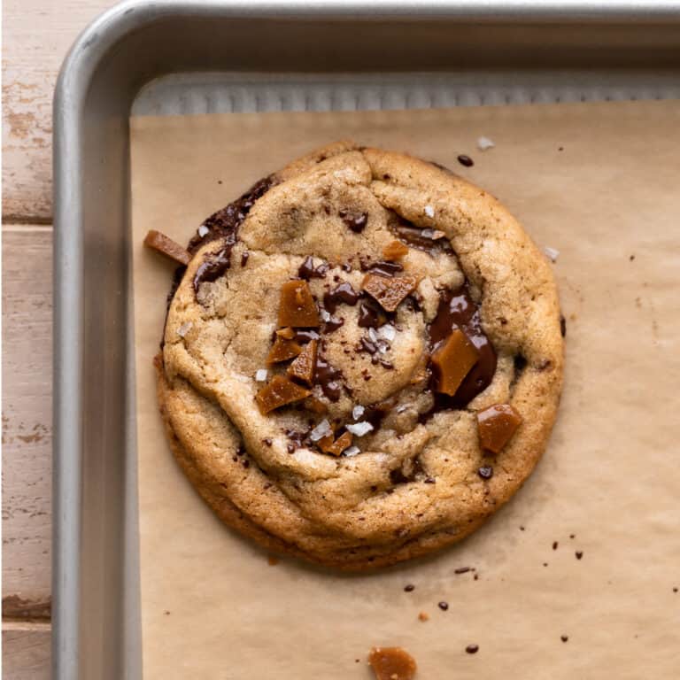 Brown Butter Toffee Chocolate Chip Cookies