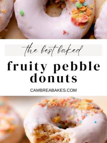 fruity pebble donuts pinterest pin.
