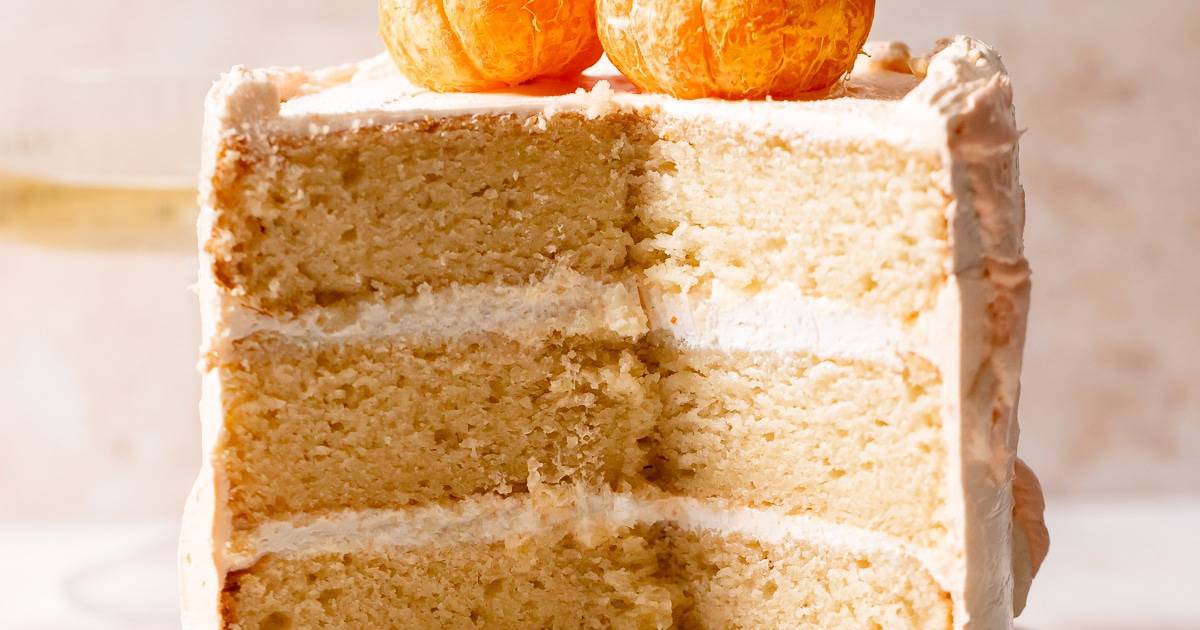 Mimosa Cake - Cambrea Bakes