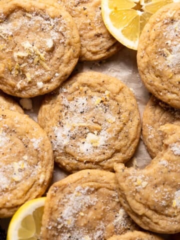 lemon poppy seed cookies.