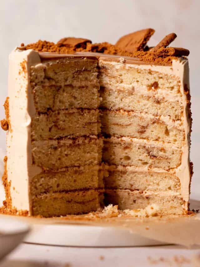 Cookie Butter Cake