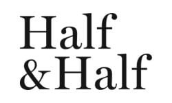 half and half magazine logo.