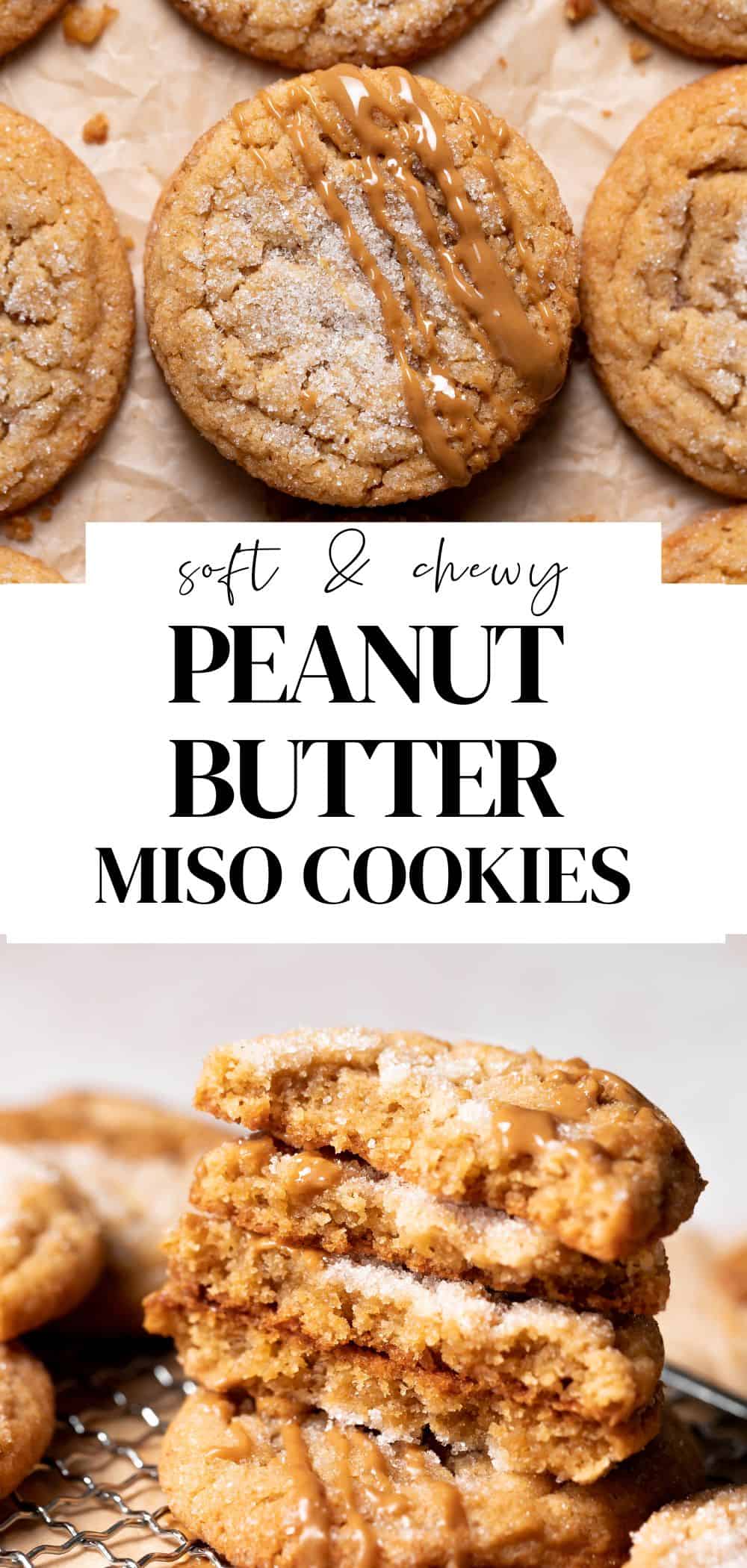 Peanut Butter Miso Cookies Cambrea Bakes