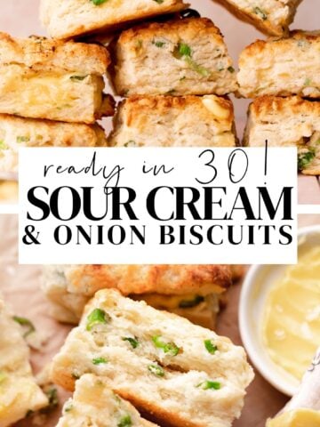 Sour Cream and Onion Biscuits - Savor the Best