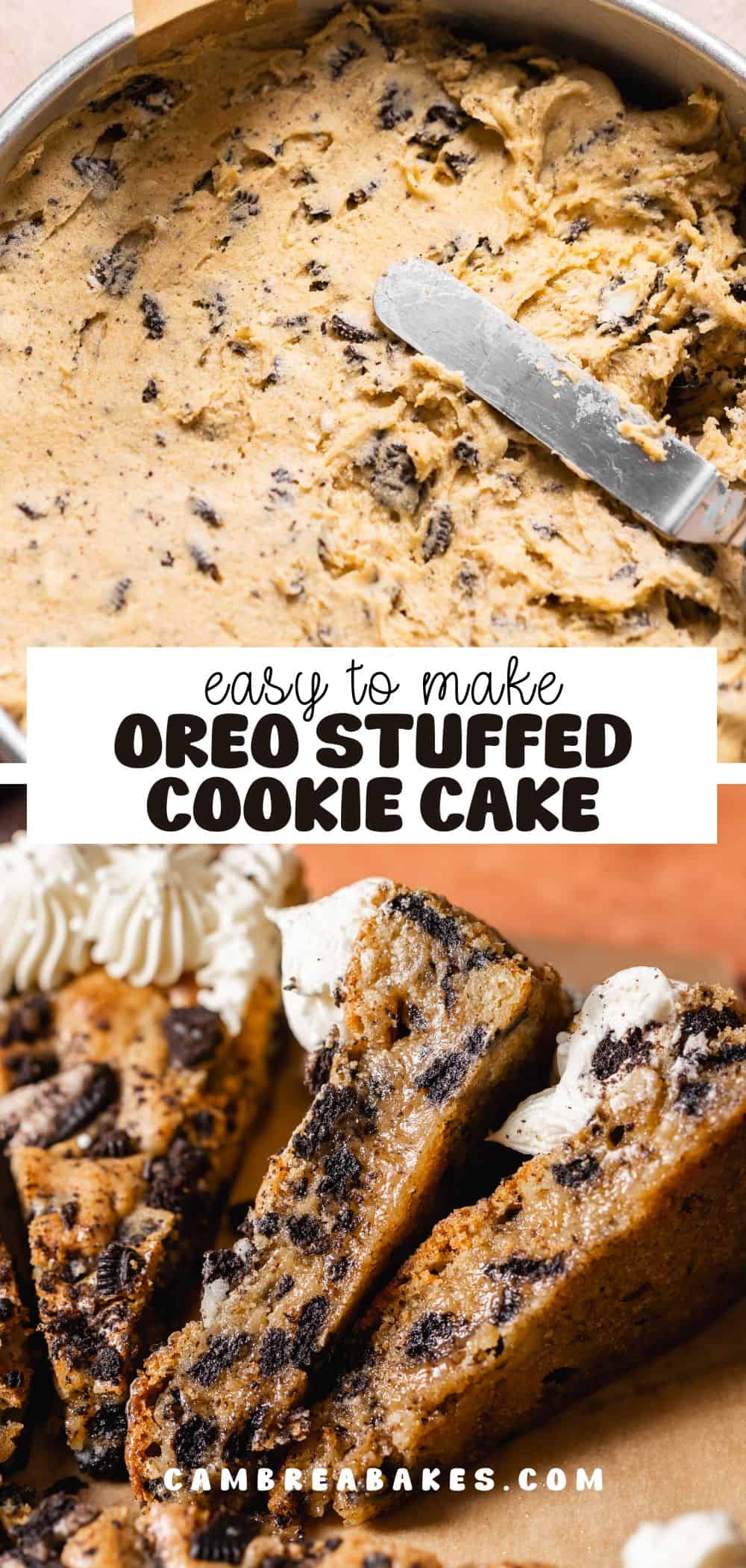 Oreo Cookie Cake - Cambrea Bakes