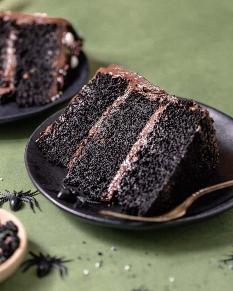 Black Velvet Cake (Naturally Dark, No Dye!)