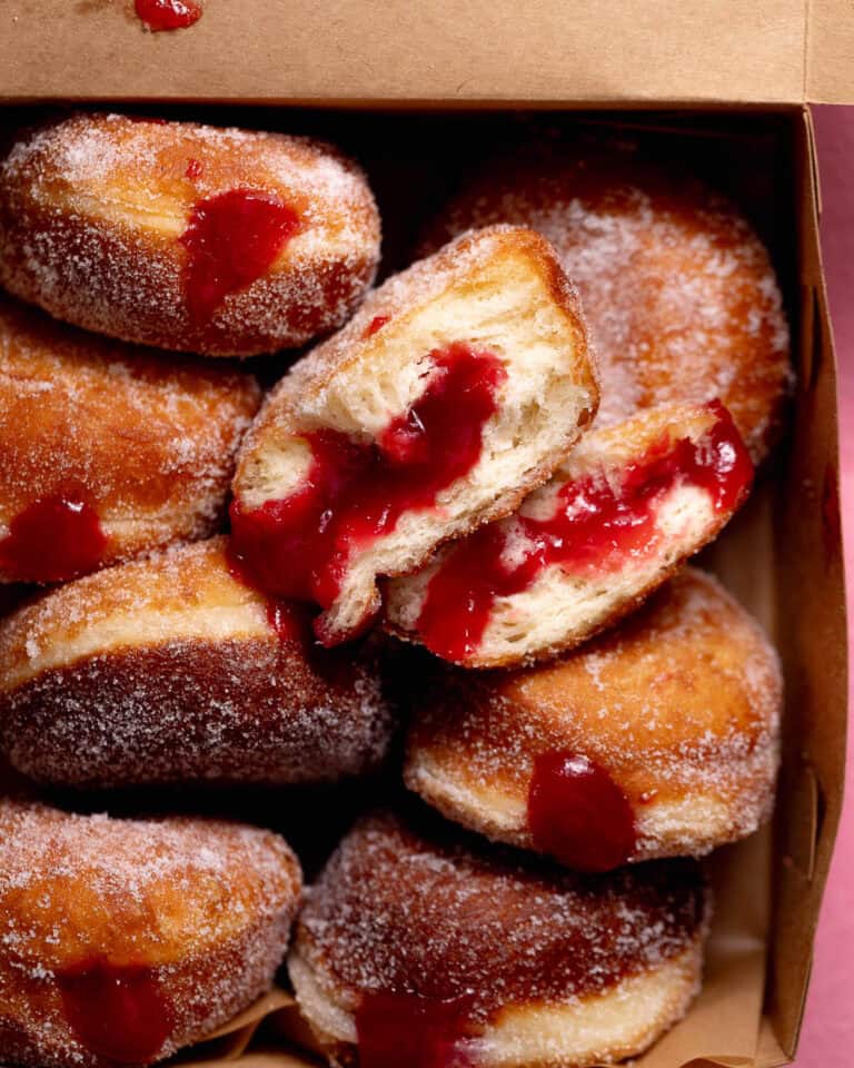 Pillowy Soft Jelly-Filled Donuts