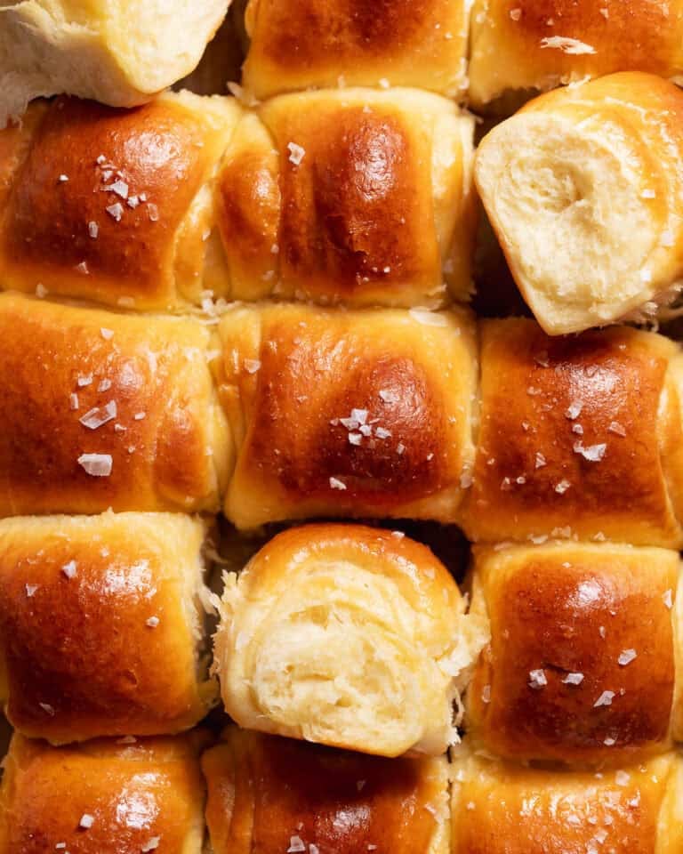 Ultra-Soft Milk Bread Dinner Rolls